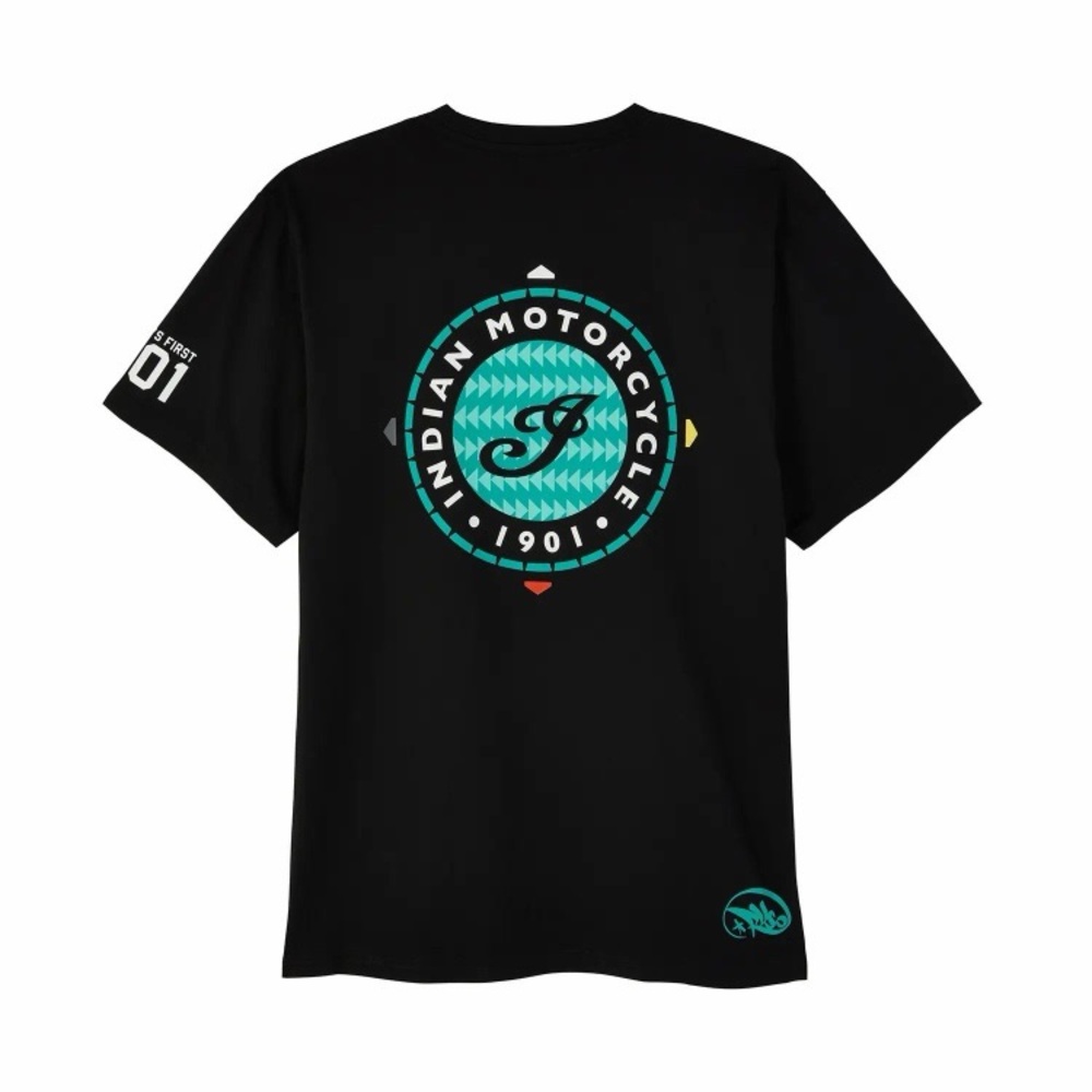 ⭐️Indian Motorcycle Black Graphic Tee